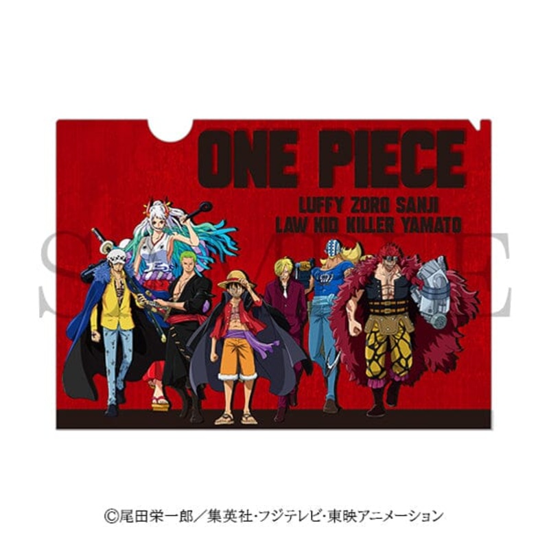 Clear File Mugiwara Store in Bandai Namco Cross Store - ONE PIECE