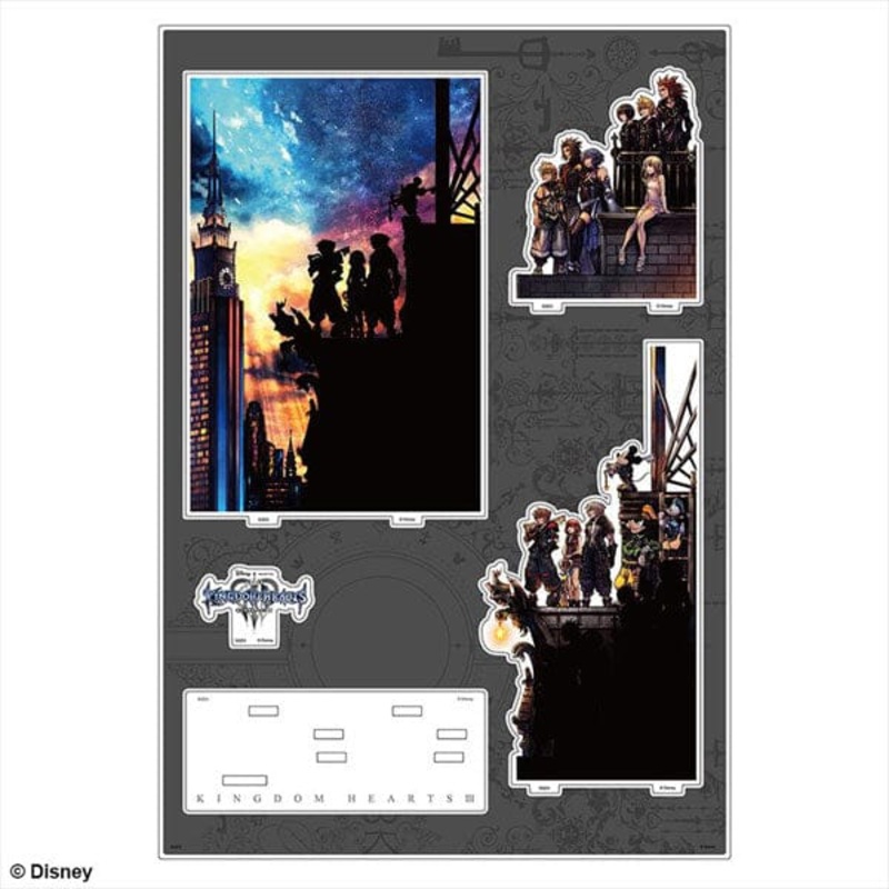 Kingdom Hearts III Acrylic Stand - Group