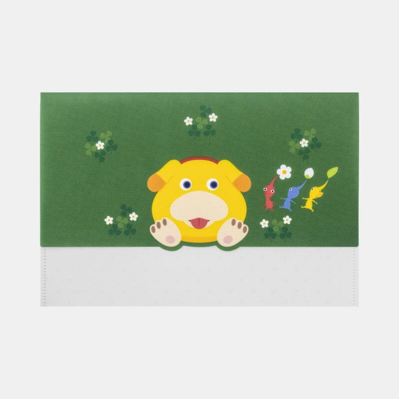 Pikmin And Oatchi A5 Clear File With Lid - PIKMIN