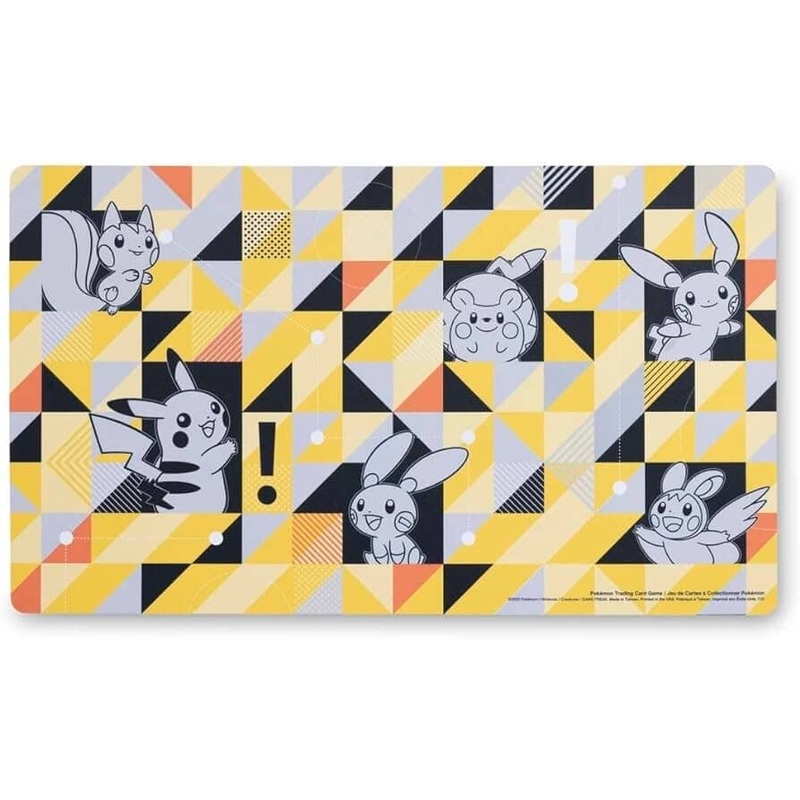 Rubber Playmat Pikachu Power Grid - Pokmon Card Game