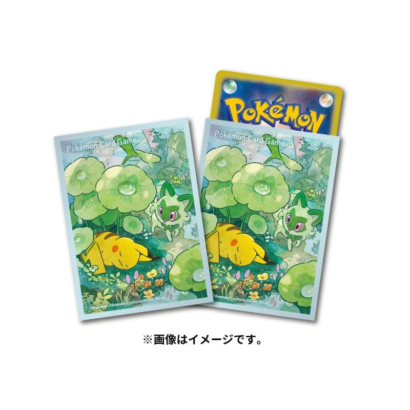 Card Sleeves Pikachu & Sprigatito Pokmon Card Game