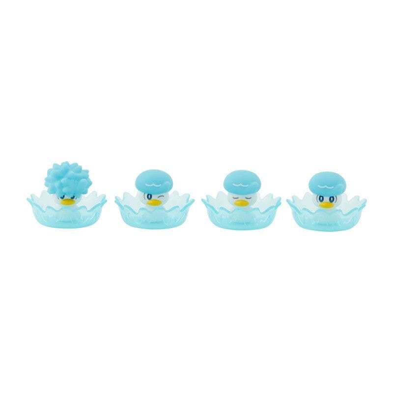 Quaxly Figure Set Of 4 Bath Floating Figures - Maigo No Quaxly