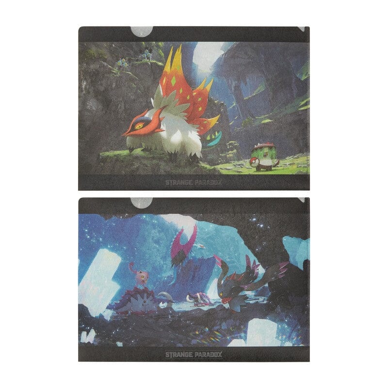 A4 Clear File Set of 2 - Ancient Pokmon STRANGE PARADOX