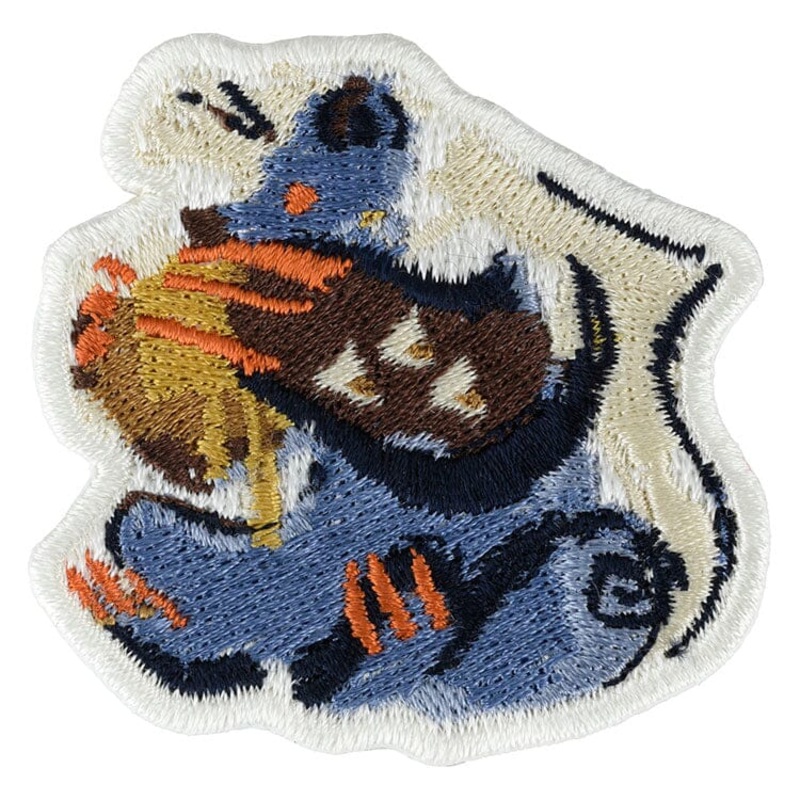 Arzuros 2way Embroidery Sticker Patch - Monster Hunter Rise