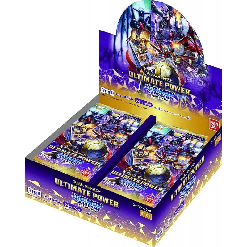 Booster Box Ultimate Power BT-02 Digimon Card Game
