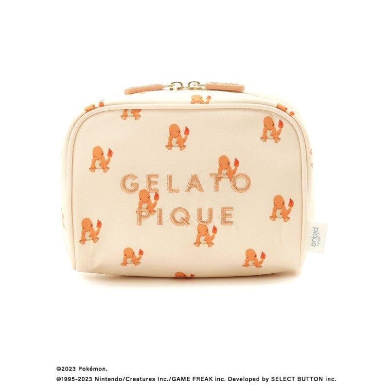 Charmander All-over Pattern Pouch (Orange) - GELATO PIQUE meets Pokmon Sleep