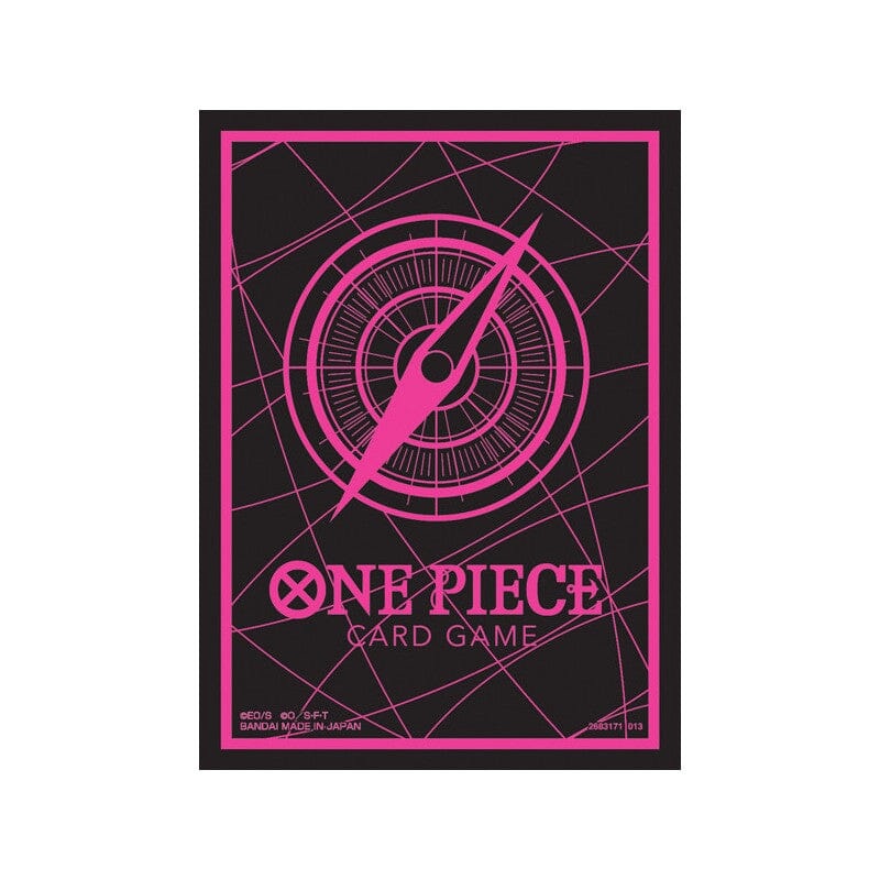 Card Sleeves Vol.6 Compass Black & Pink One Piece Card Game