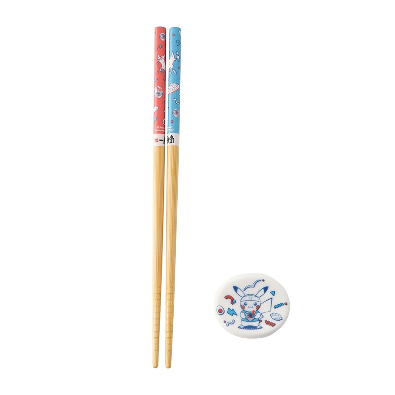 Ippudo Chopsticks And Chopstick Rest Set Pokmon Center Fukuoka R