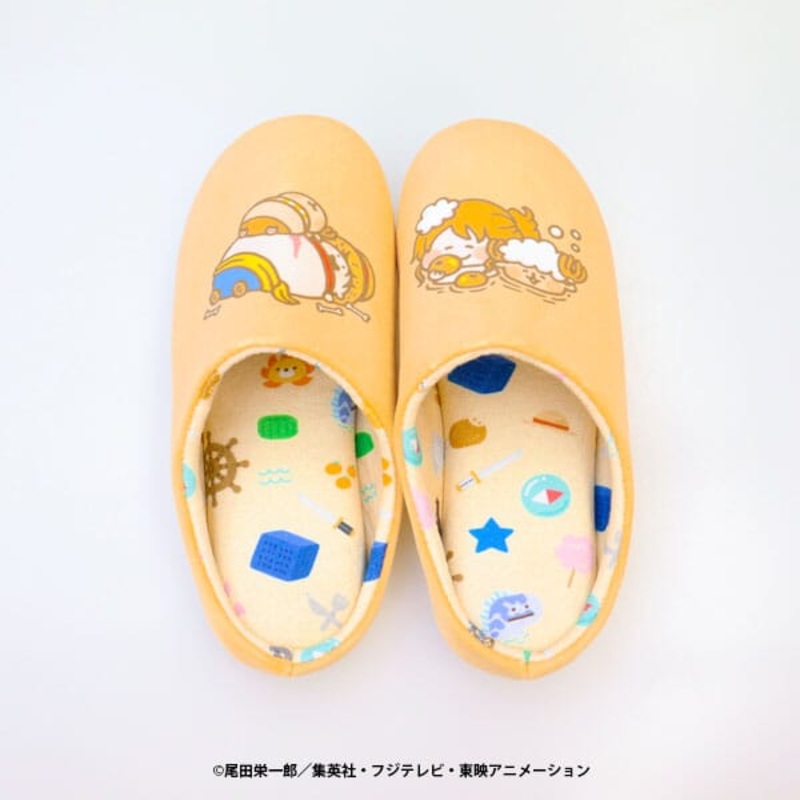 Luffy & Nami Slippers - YURUTTO ONE PIECE