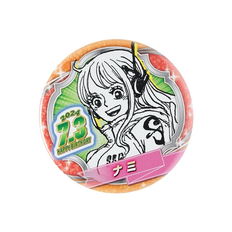 Nami Birthday Can Badge - ONE PIECE