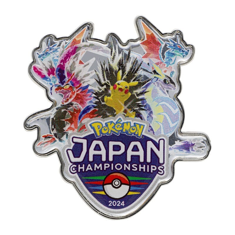 Pokmon Logo Pin PJCS2024 Pokmon Japan Championships 2024