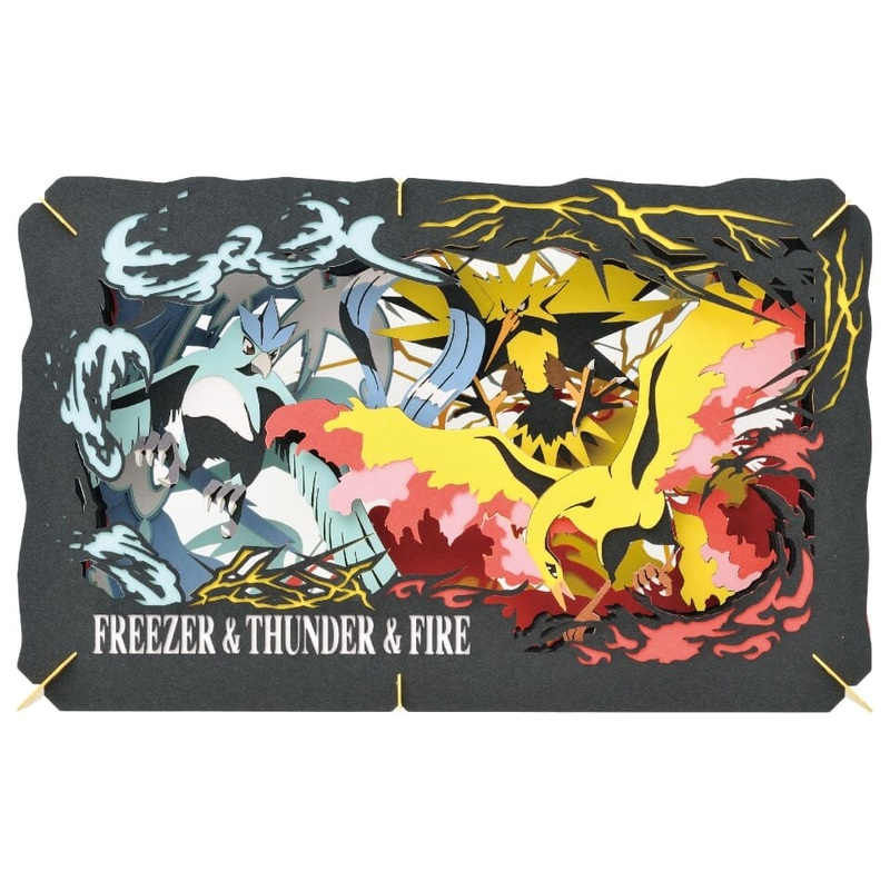Pokmon PAPER THEATER ( PT-L02) Articuno & Zapdos & Moltres