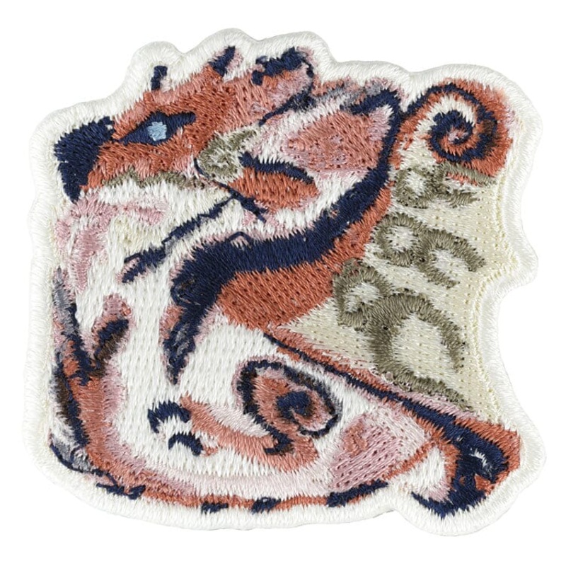 Rathalos 2way Embroidery Sticker Patch Monster Hunter Rise