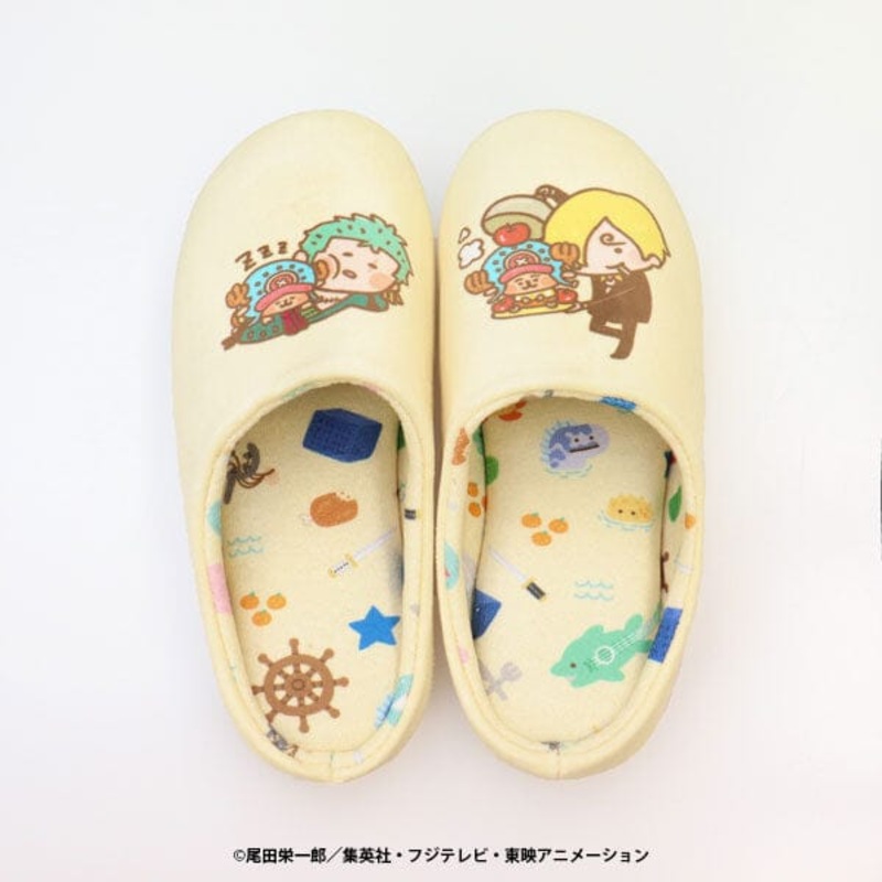 Zoro & Sanji Slippers - YURUTTO ONE PIECE