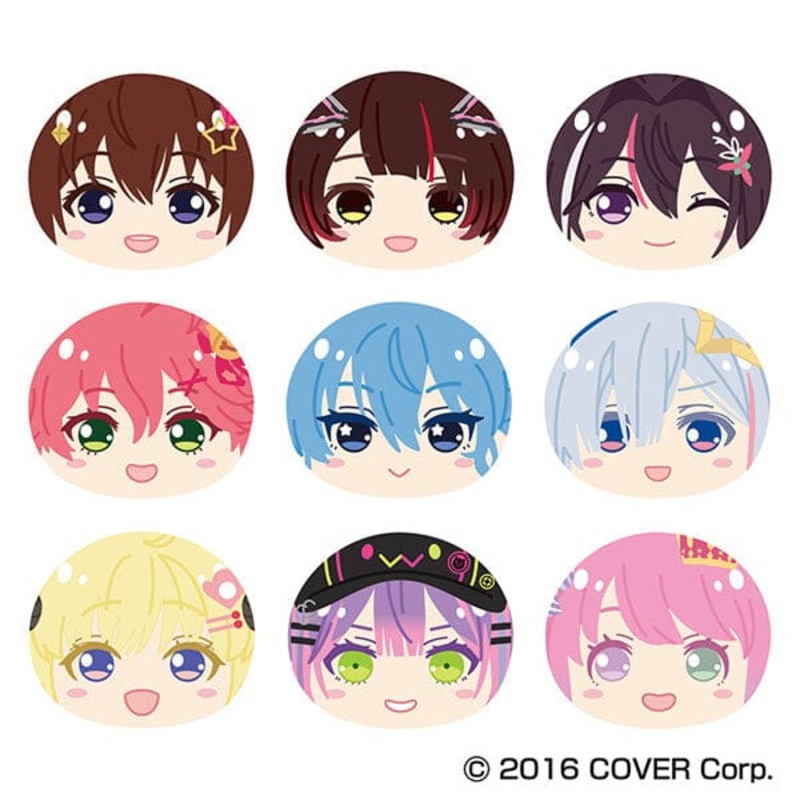 Hololive Omanjuu Niginigi Mascot (9Pcs/BOX)