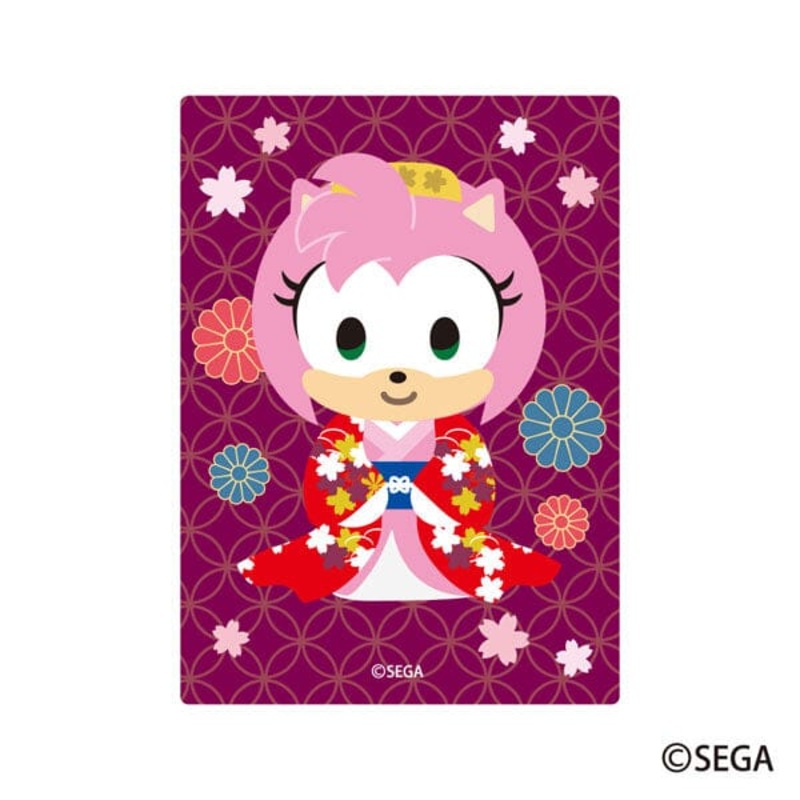 Amy (Japanese Costume ver.) Original Sticker - SONICFRIENDS