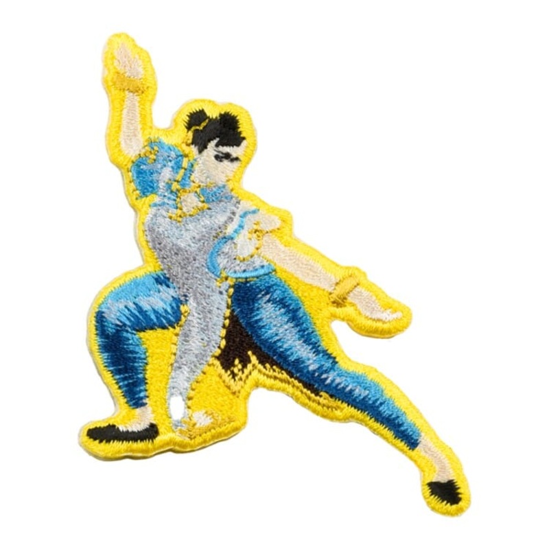 Chun-Li (Appeal Pose) Embroidery Sticker Collection - Street Fighter 6