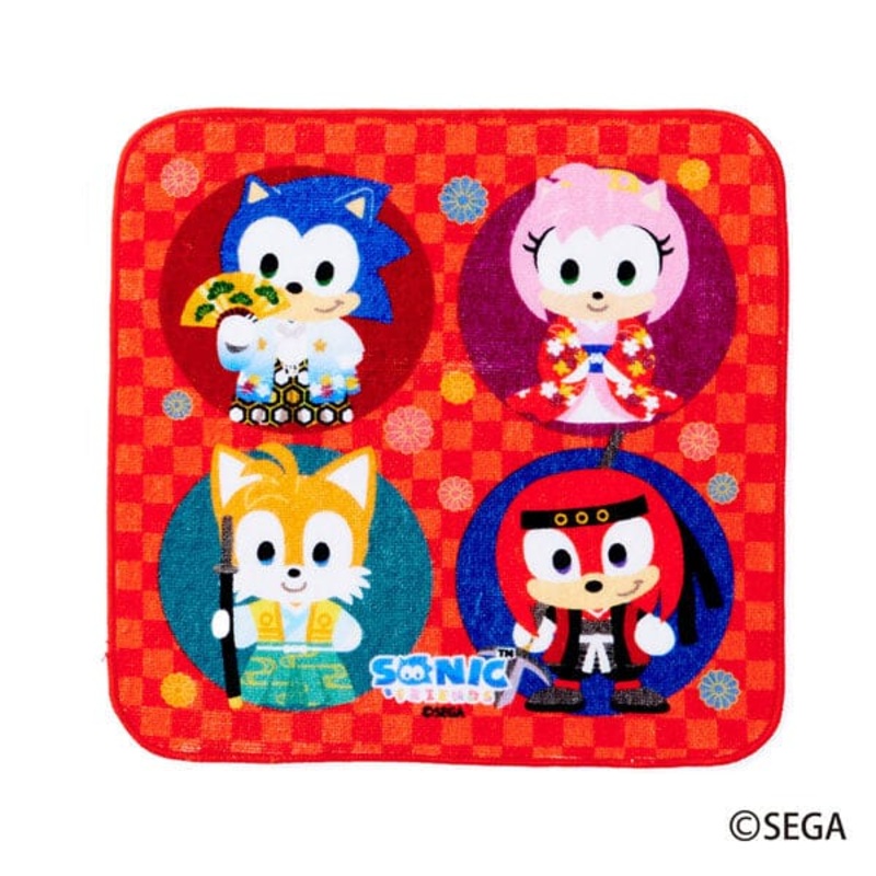 SONICFRIENDS (Japanese Costume ver.) Hand Towel - SONICFRIENDS