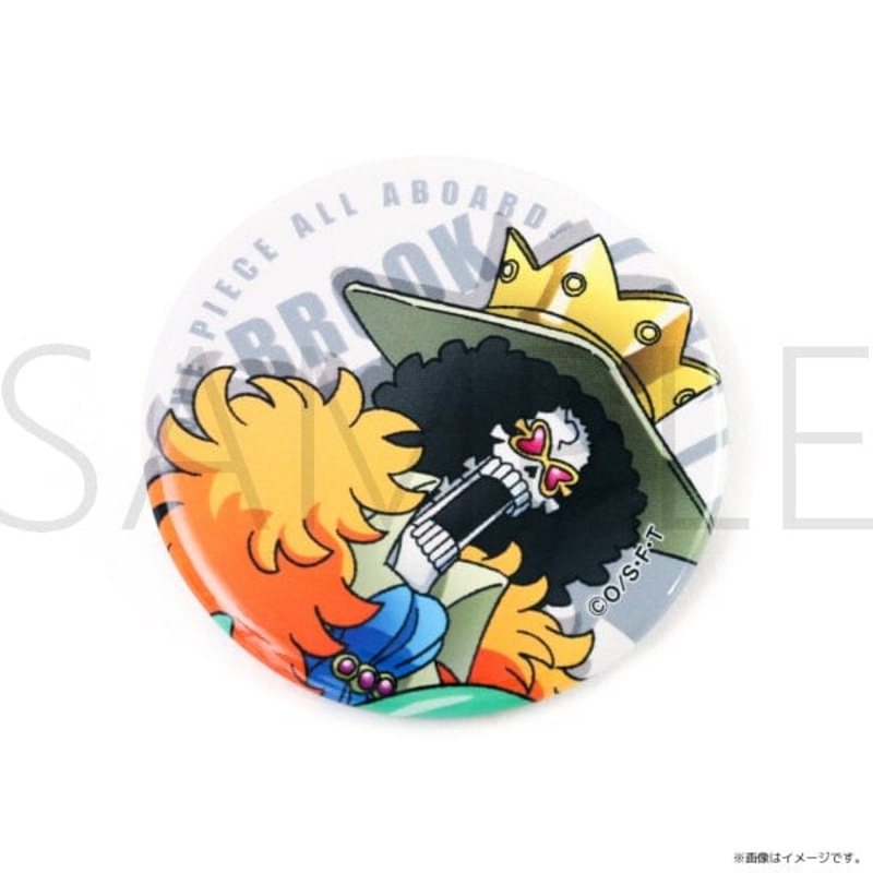 Brook Can Badge ALL ABOARD- ONE PIECE