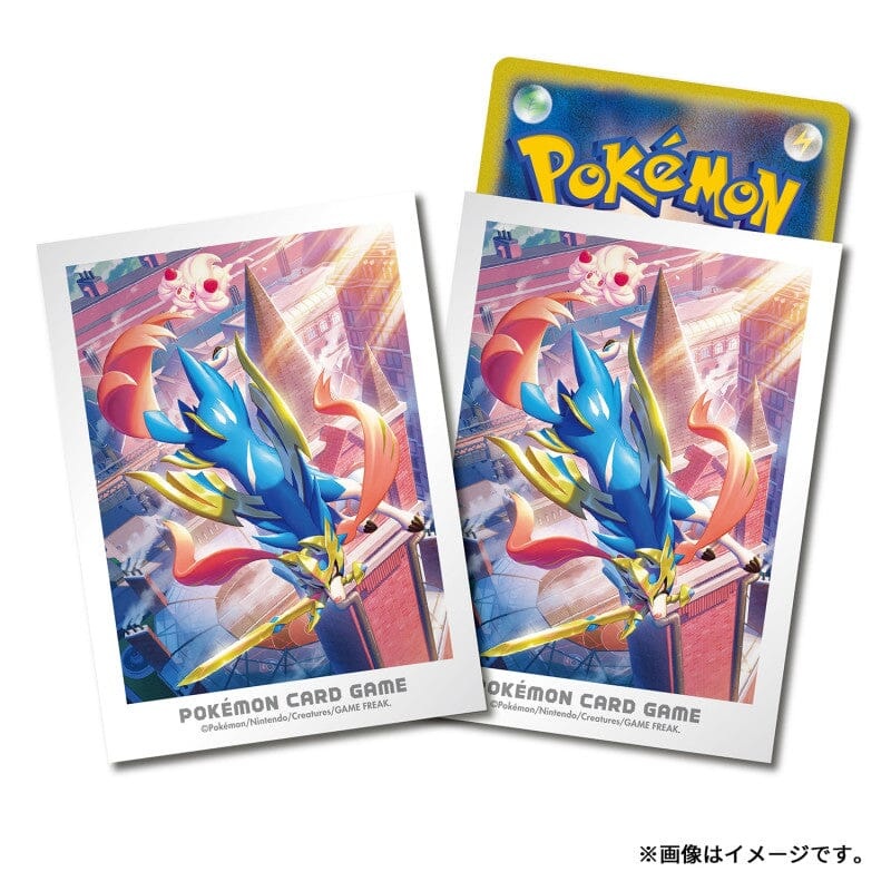 Card Sleeves Galar's Adventure: Zacian & Alcremie - Pokmon Card Game