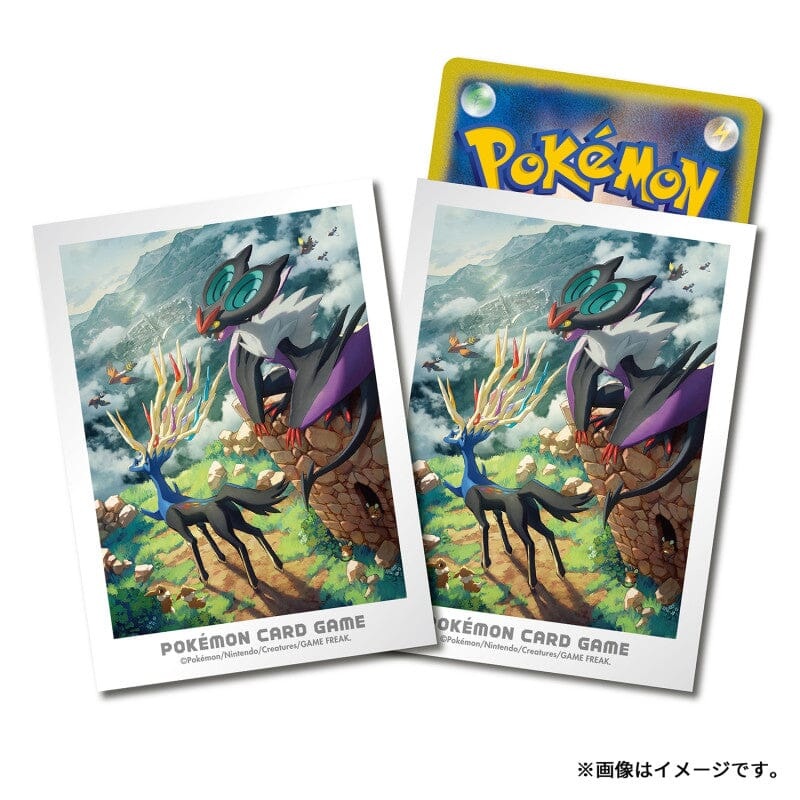 Card Sleeves Kalos's Adventure: Xerneas & Noivern - Pokmon Card Game