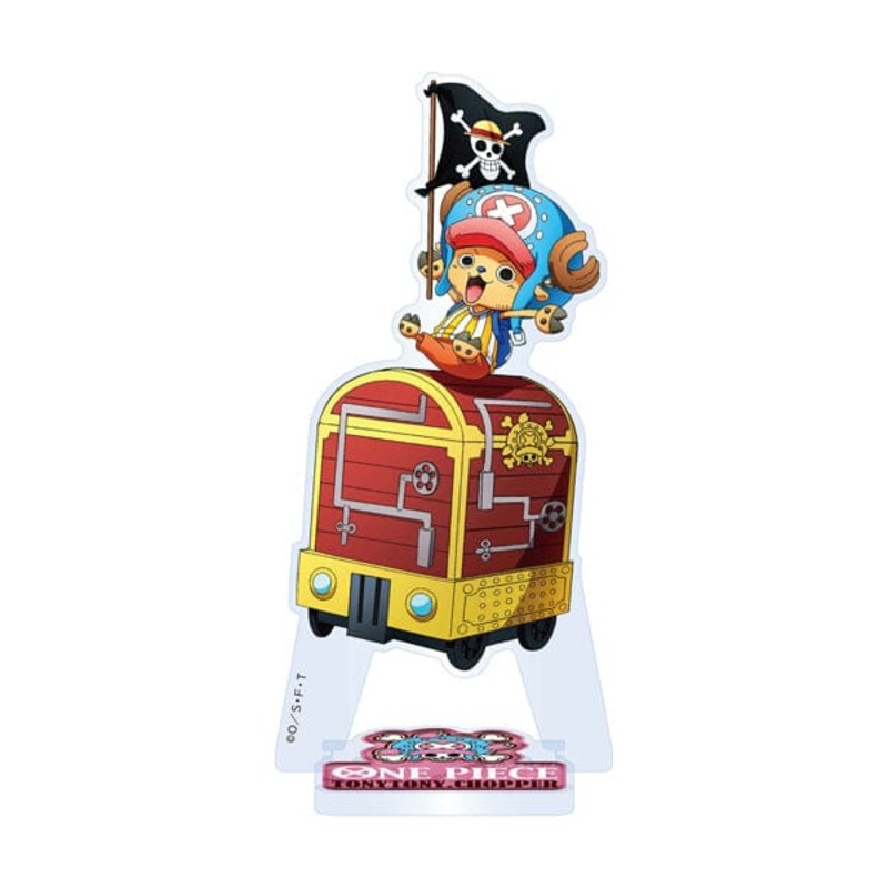 Chopper Acrylic Stand ALL ABOARD- ONE PIECE
