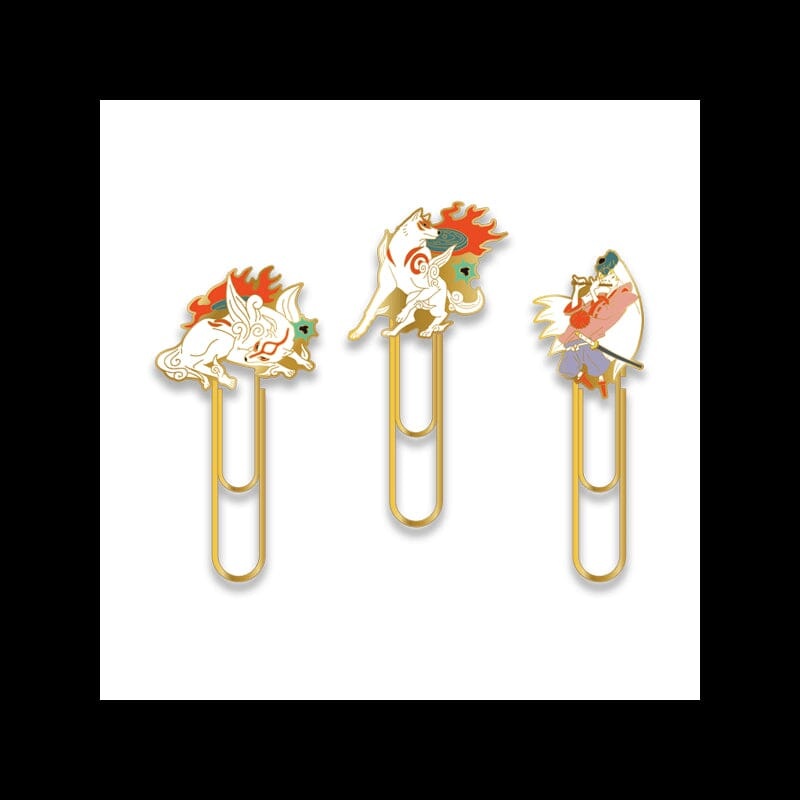 Amaterasu Metallic Clips - kami