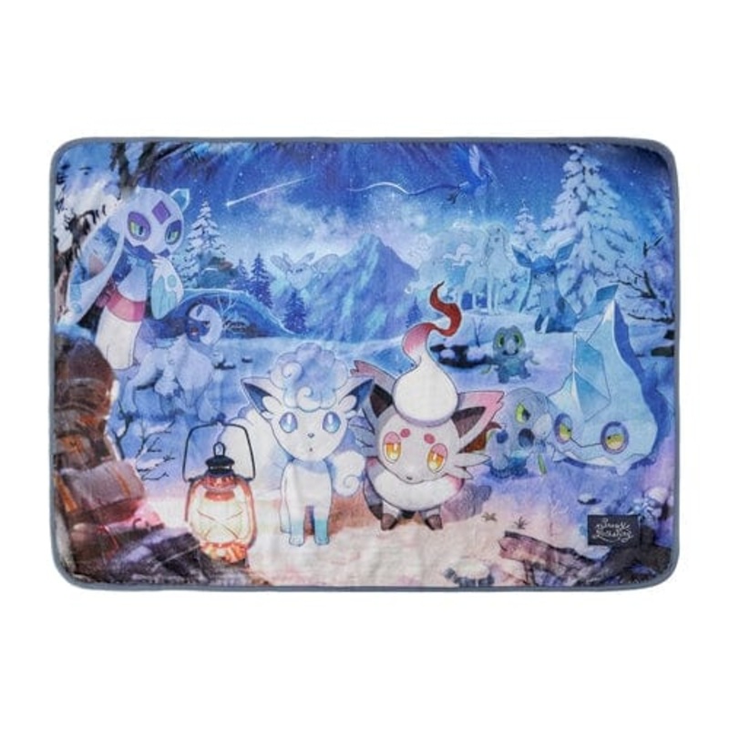 Reversible Blanket - Snowy Gathering