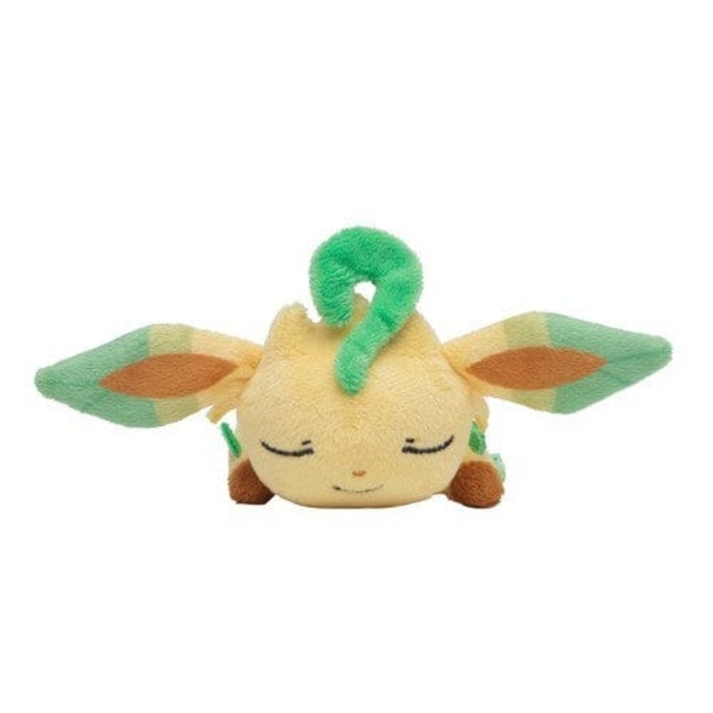 Leafeon (Sleeping) Plush Kuttari Leafeon
