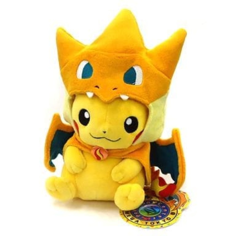 Pikachu Pretend Charizard Plush