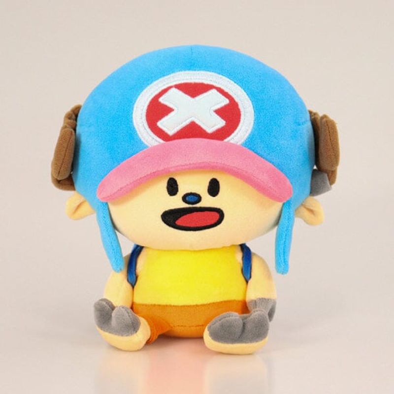 Chopper Plush Munyugurumi Tabekko Doubutsu X ONE PIECE