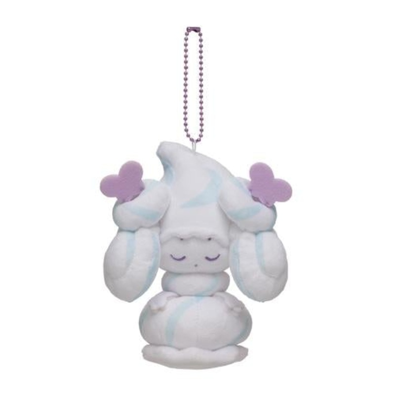 Alcremie (Milky Salt) Mascot Plush Keychain Mawhip  la mode