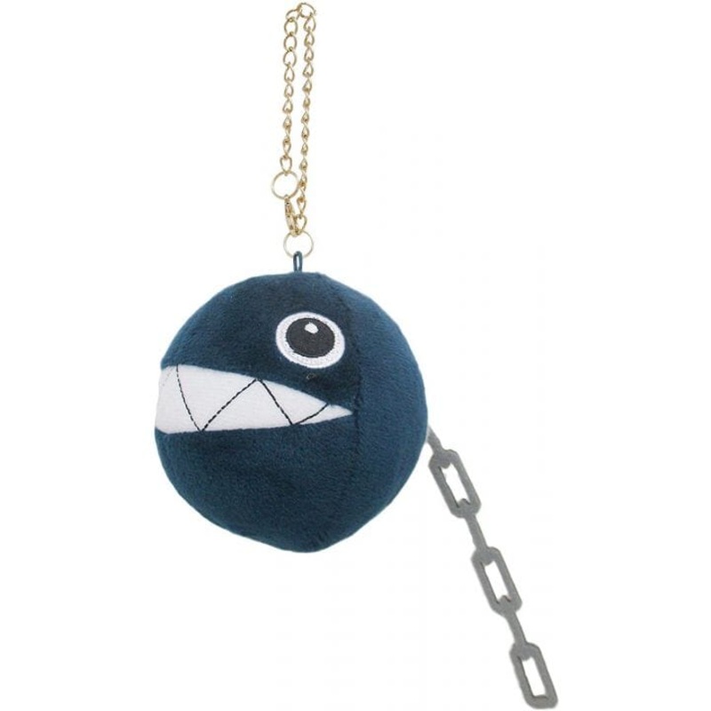 Chain Chomp Mascot Plush Keychain MM09 Super Mario ALL STAR COLLECTION MASCOT