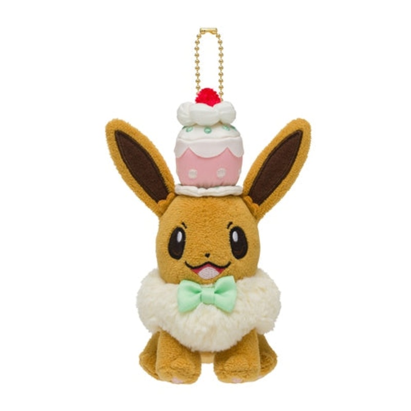 Eevee Mascot Plush Keychain Pokmon Mysterious Tea Party