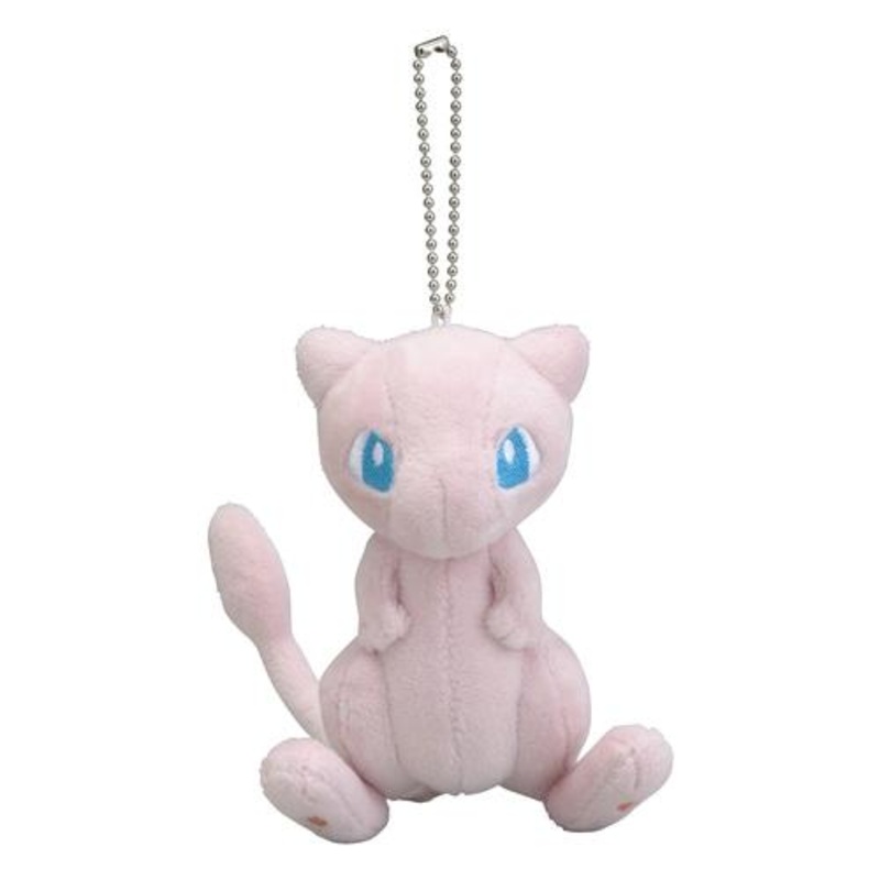 Mew Mascot Plush Keychain