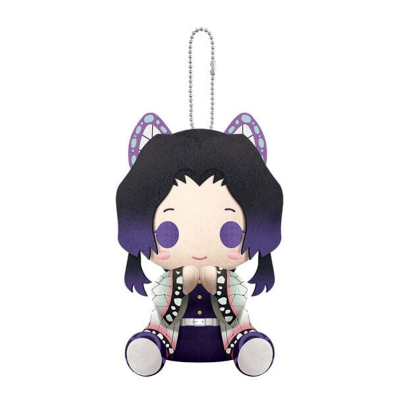 Shinobu Koch Mascot Plush Keychain Pitanui Demon Slayer: Kimetsu no Yaiba