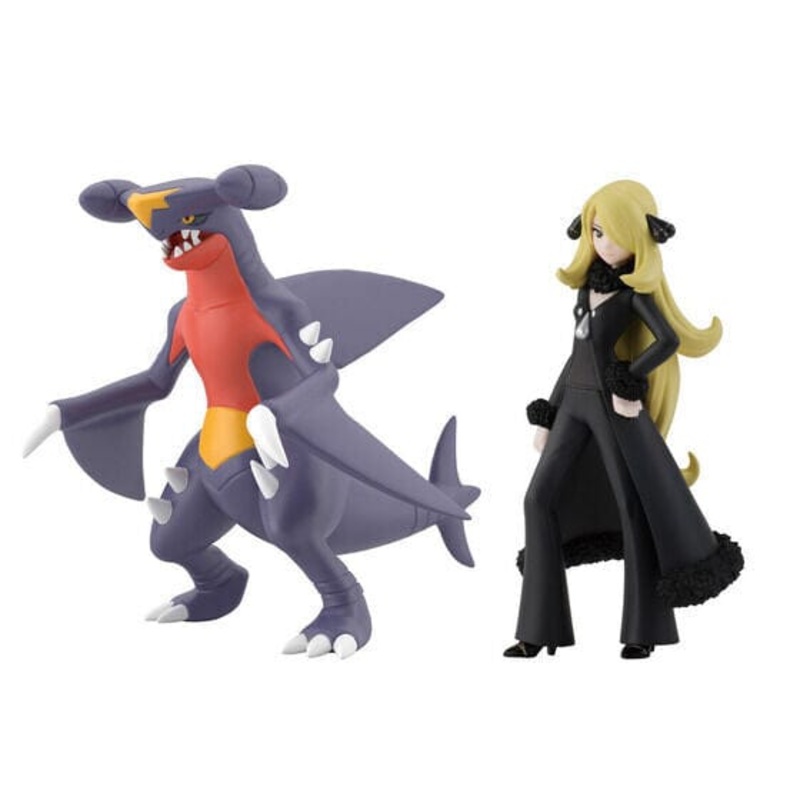 Cynthia & Garchomp Pokmon Scale World Figure Sinnoh Region