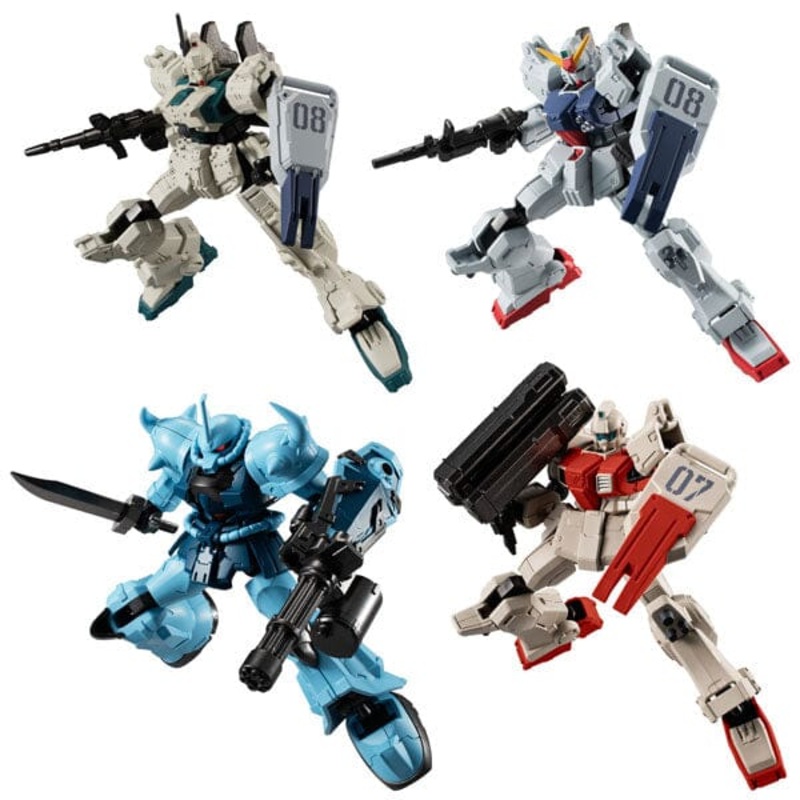 G Frame FA The 08th MS Team SPECIAL SELECTION Figure - Mobile Suit Gundam (10Pcs/BOX)
