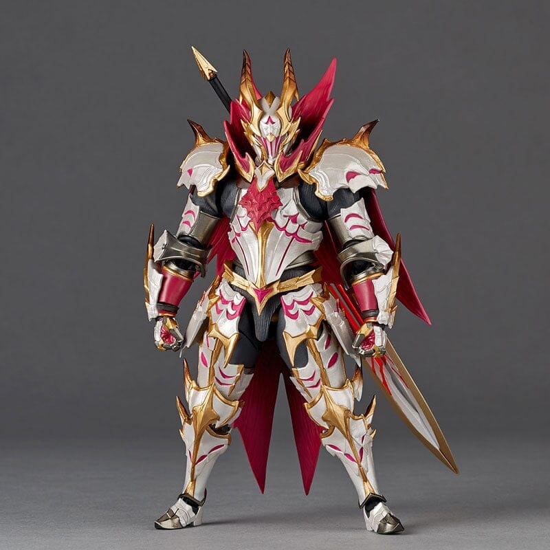 Hunter (Male) Figure Malzeno Armor Set ~ Revoltech Amazing Yamaguchi Series - Monster Hunter Rise: Sunbreak