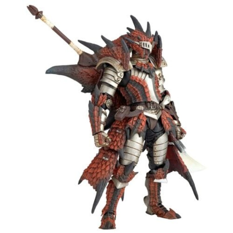 Hunter (Male) Figure Rathalos Swordsman Set ~ Revoltech Amazing Yamaguchi Series - Monster Hunter
