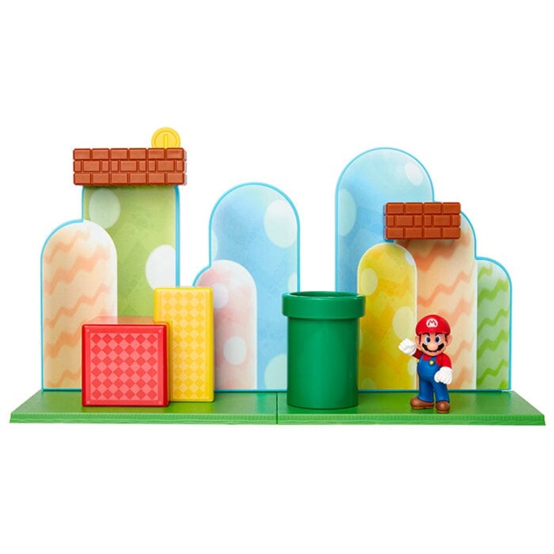 Mushroom Kingdom Figure Play Set FPS-001 Super Mario Figure Collection
