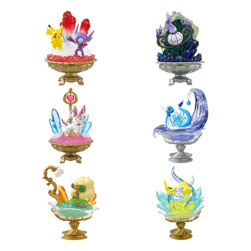 Pokmon Figure GEMSTONE COLLECTION2 (6Pcs/BOX) - RE-MENT