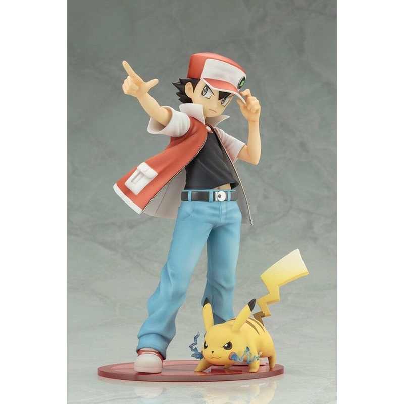 Red with Pikachu 1/8 Kotobukiya ARTFX J Figure Pokmon Series