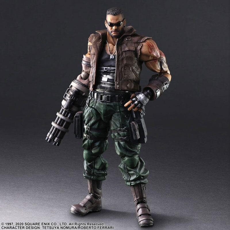 Barret Wallace PLAY ARTS Kai Figure (Ver.2) - Final Fantasy VII Remake