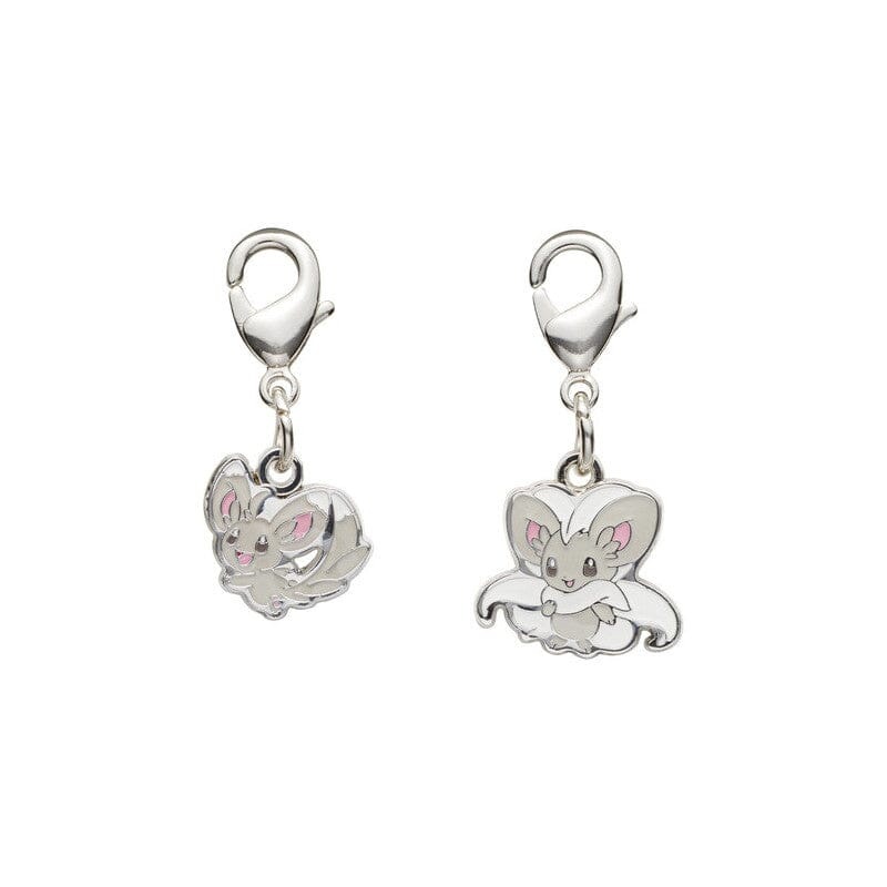 Minccino, Cinccino - National Pokdex Metal Charm Keychain #572, #573