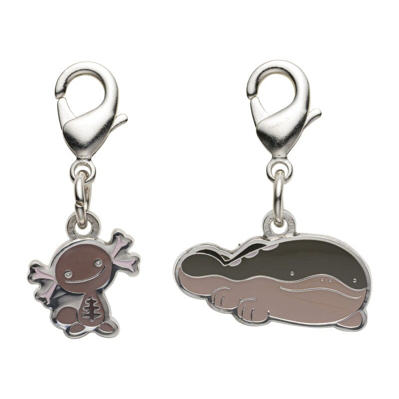 Paldean Wooper, Clodsire - National Pokdex Metal Charm Keychain #P194, #980