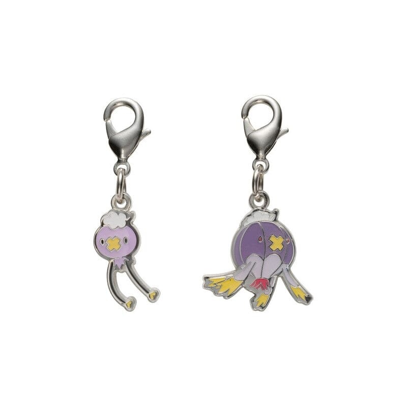 Drifloon, Drifblim - National Pokdex Metal Charm Keychain #425, #426