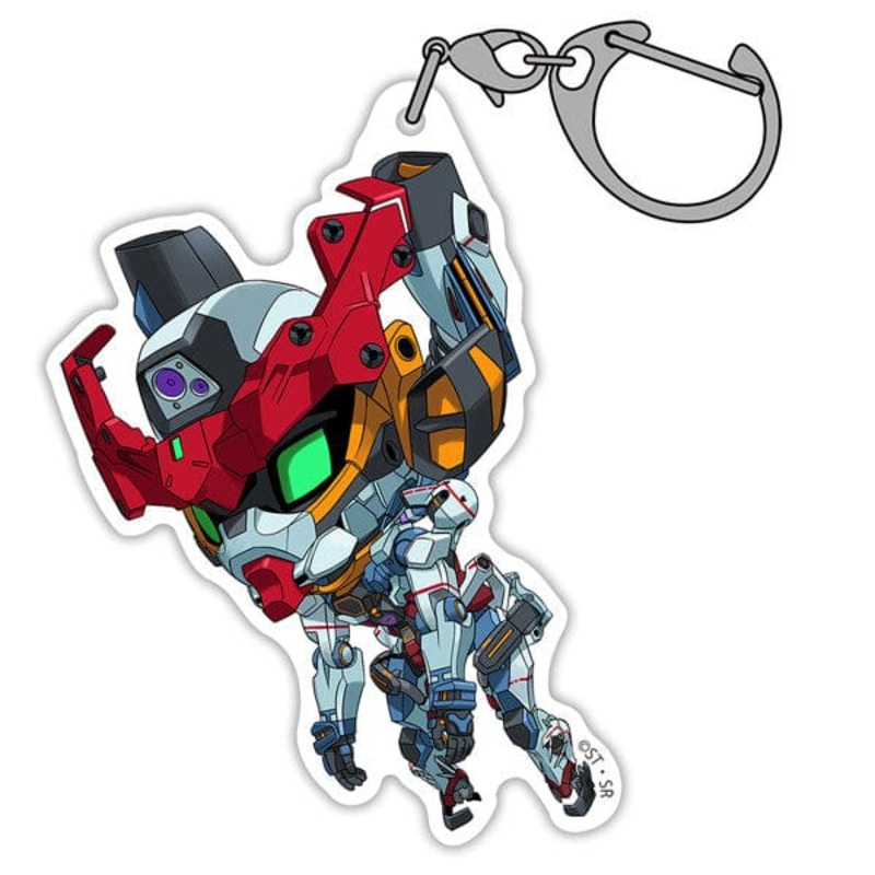 GQuuuuuuX Acrylic Tsumamare Keychain - Mobile Suit Gundam GQuuuuuuX