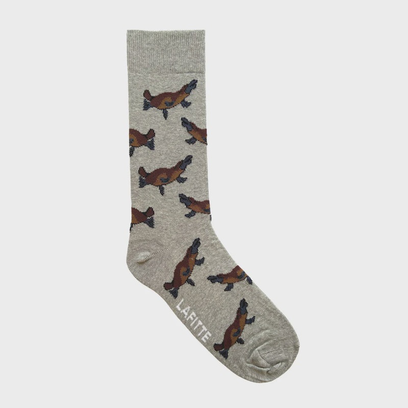 Platypus Sock - Grey