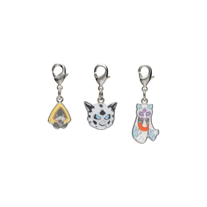 Snorunt, Glalie, Froslass - National Pokdex Metal Charm Keychain #361, #362, #478